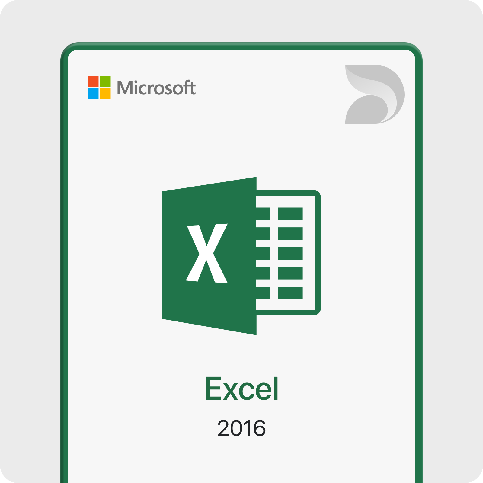 Microsoft Excel 2016