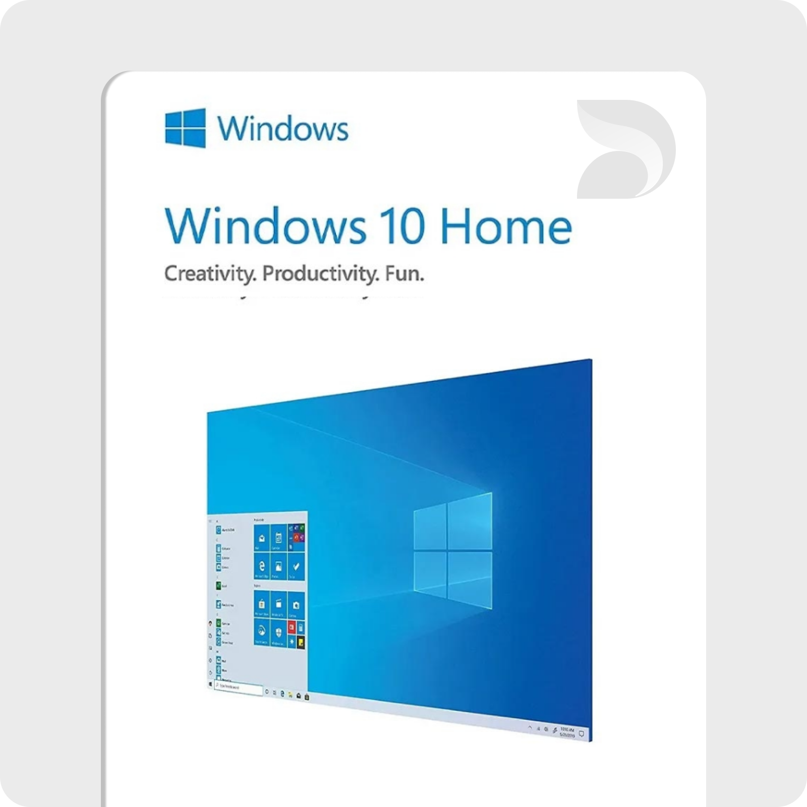Windows 10 Home 32/64 Bit